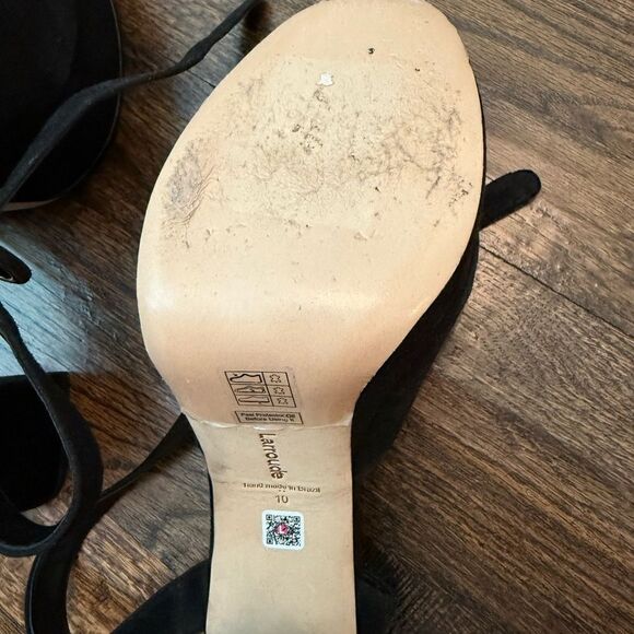 Larroude Ari Ankle Strap Platform Heels - Picture 8 of 8